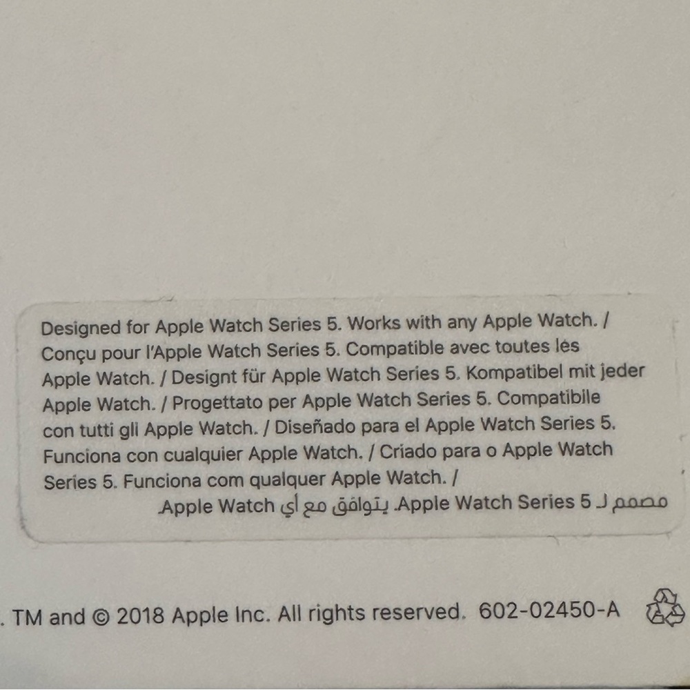 Original Apple Watch S/M & M/L 40mm Sport Band Silicon For Series 8/7/6/5 - Picture 6 of 8